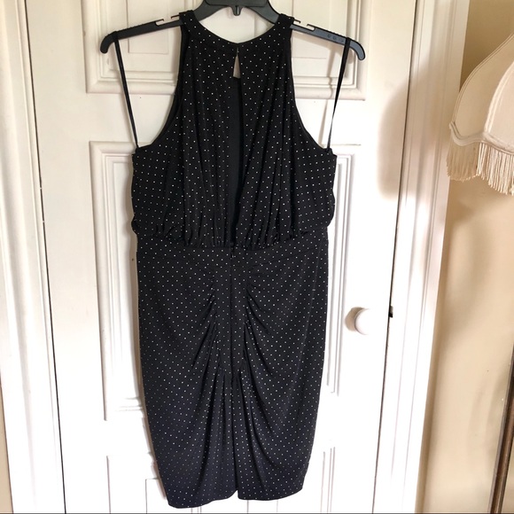 NWT Cynthia Steffe Swiss dot Black cocktail dress - Picture 5 of 11